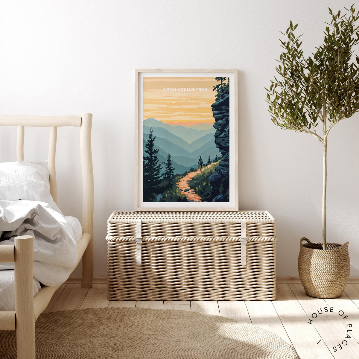 Appalachian Trail travel poster – view 3