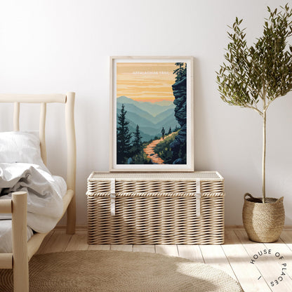 Appalachian Trail travel poster – view 3