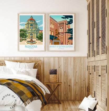 Pasadena travel poster – view 8