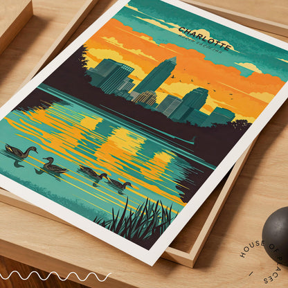 Charlotte travel poster – view 5