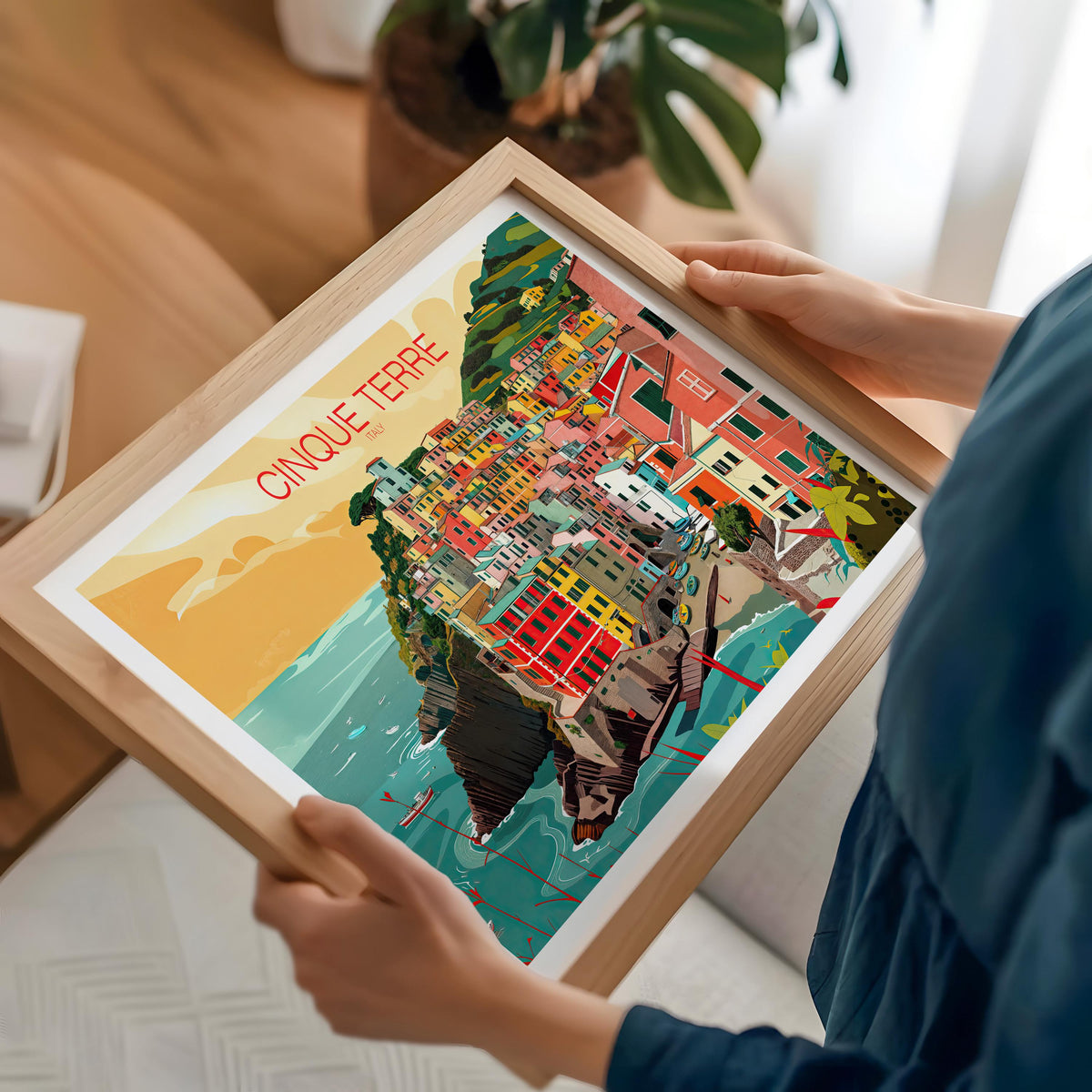 Cinque Terre travel poster – view 7