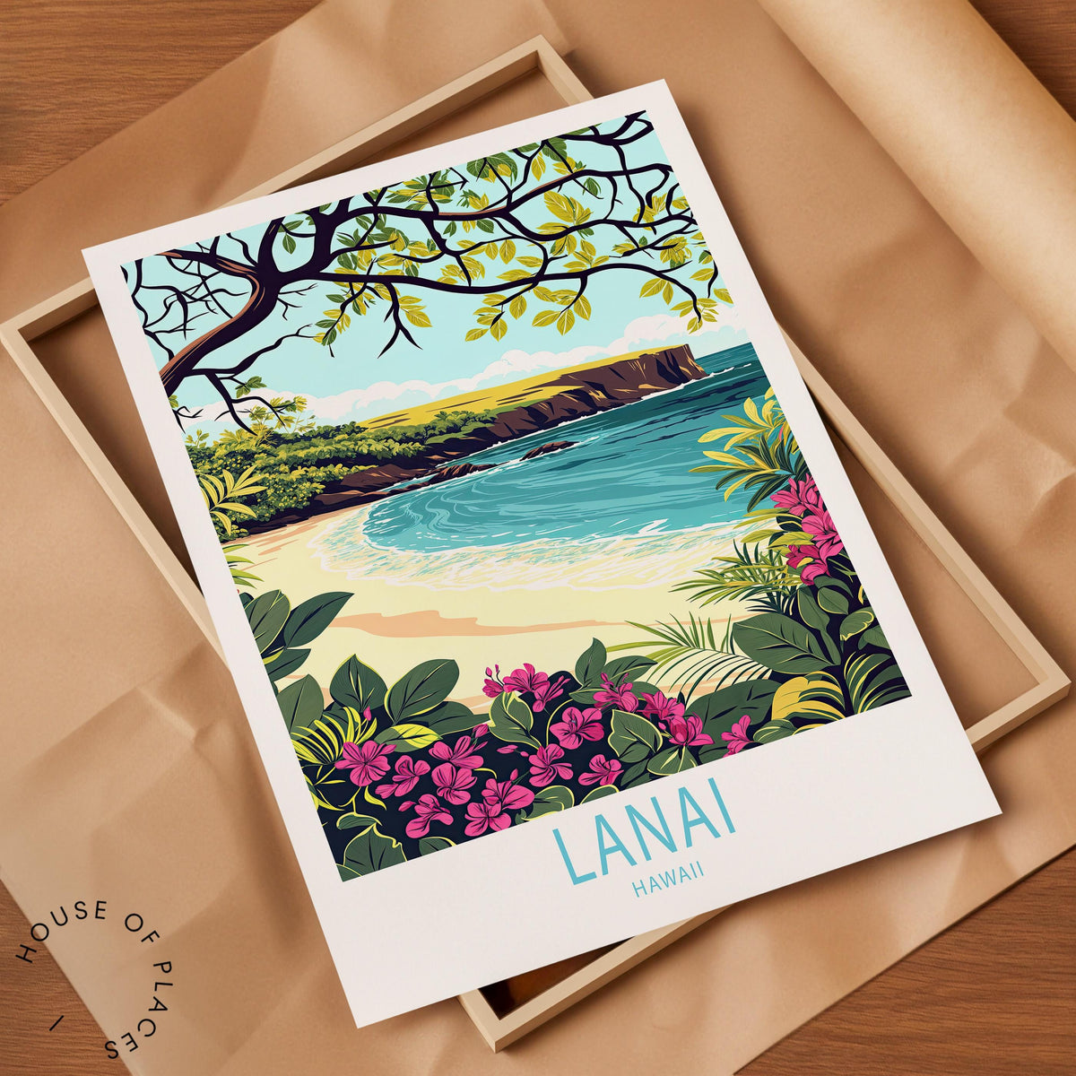 Lanai travel poster – view 7