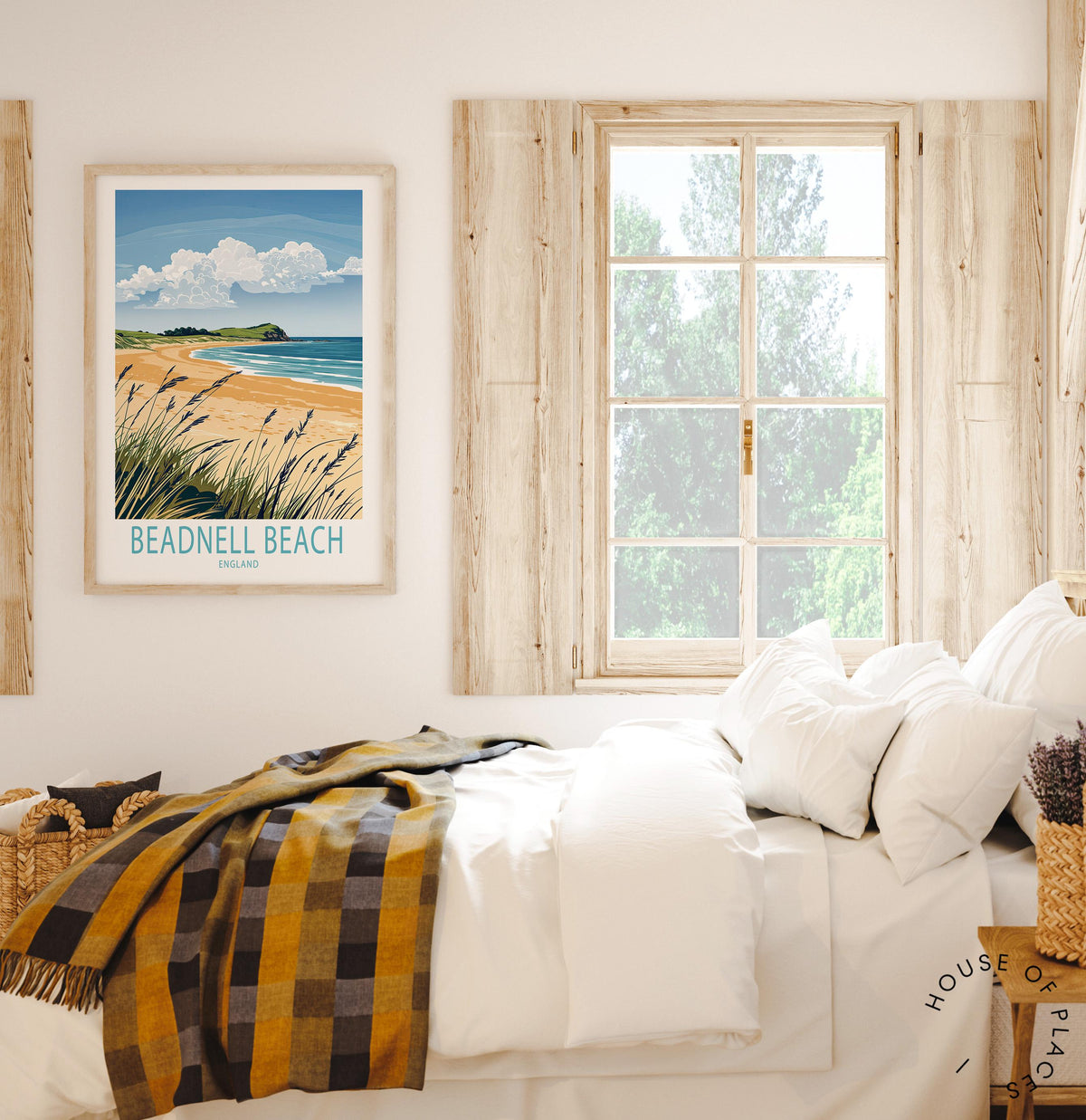 Beadnell Beach travel poster – view 7
