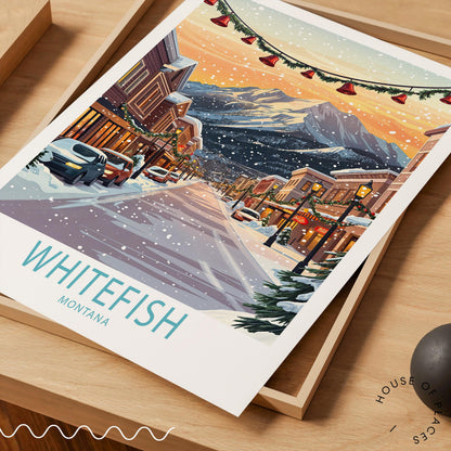 Whitefish travel poster – view 5