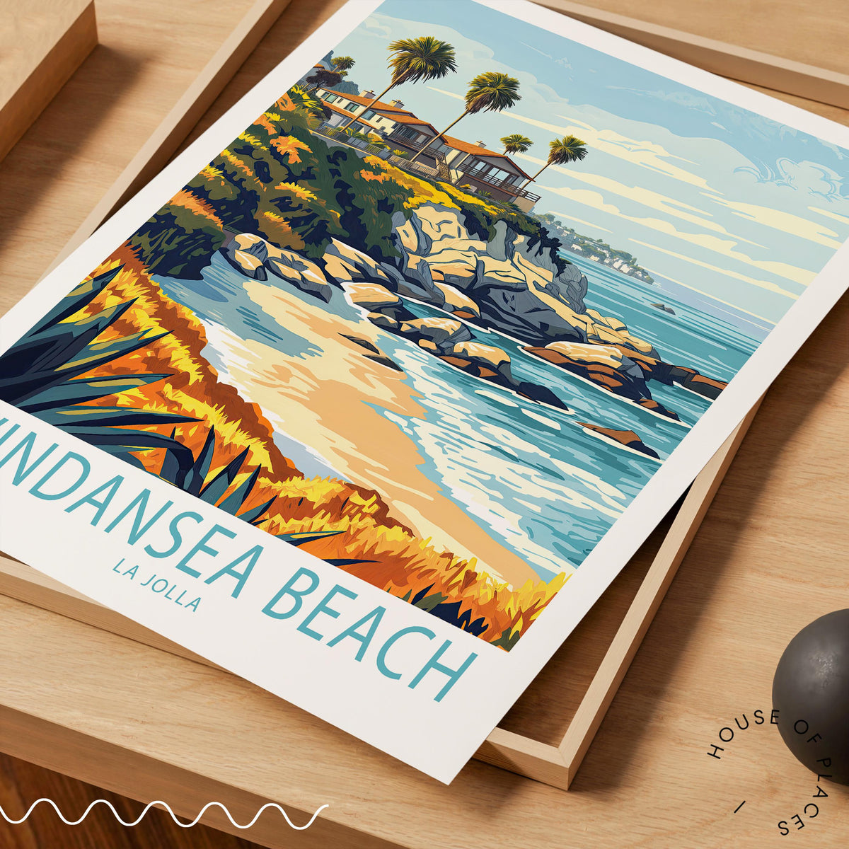 Windansea Beach travel poster – view 5