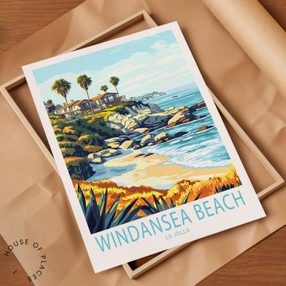 Windansea Beach travel poster – view 7