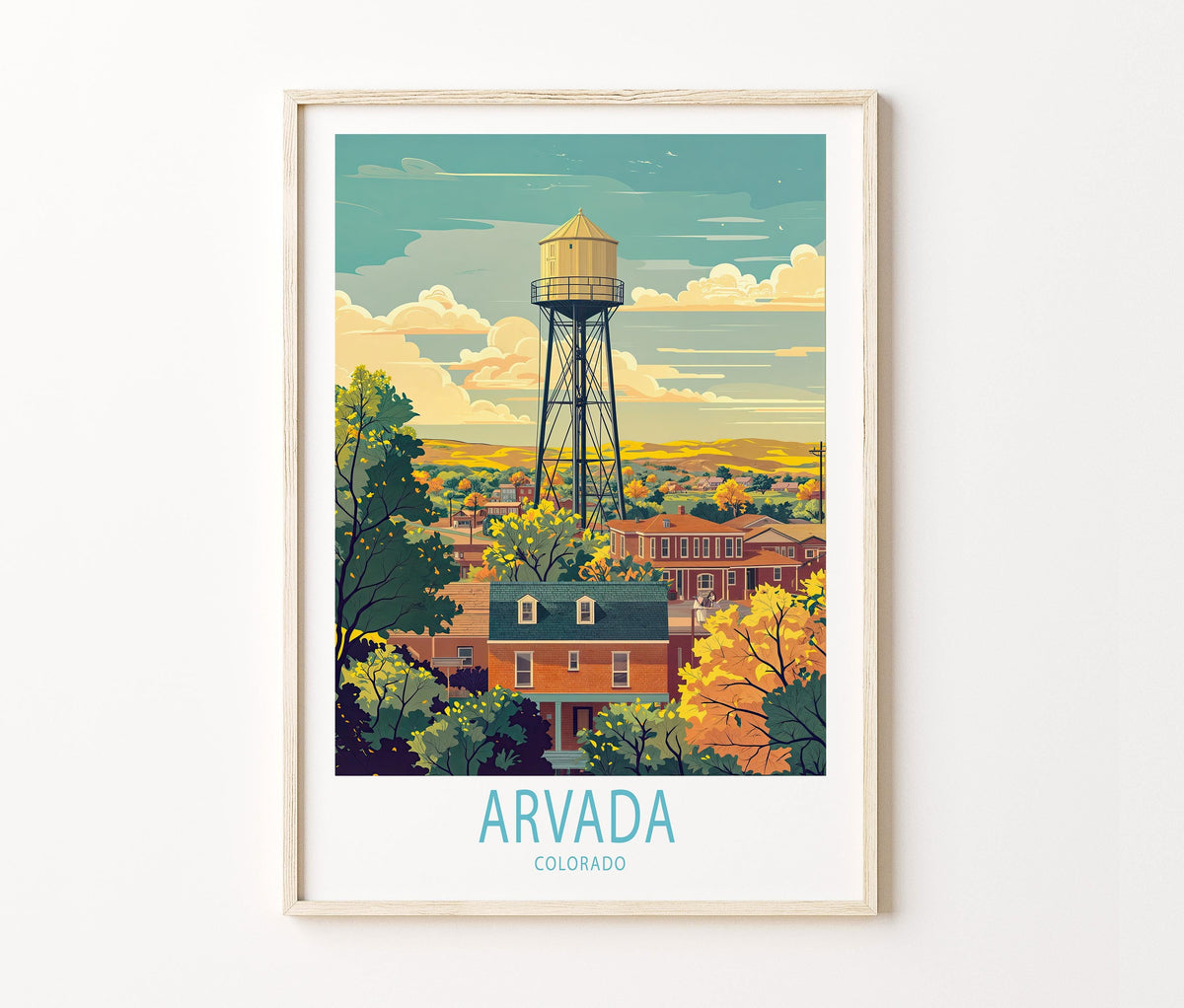 Arvada travel poster – view 2
