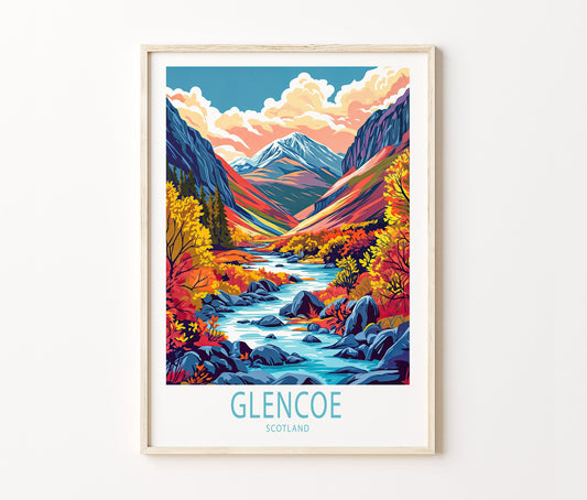 Glencoe travel poster – view 2