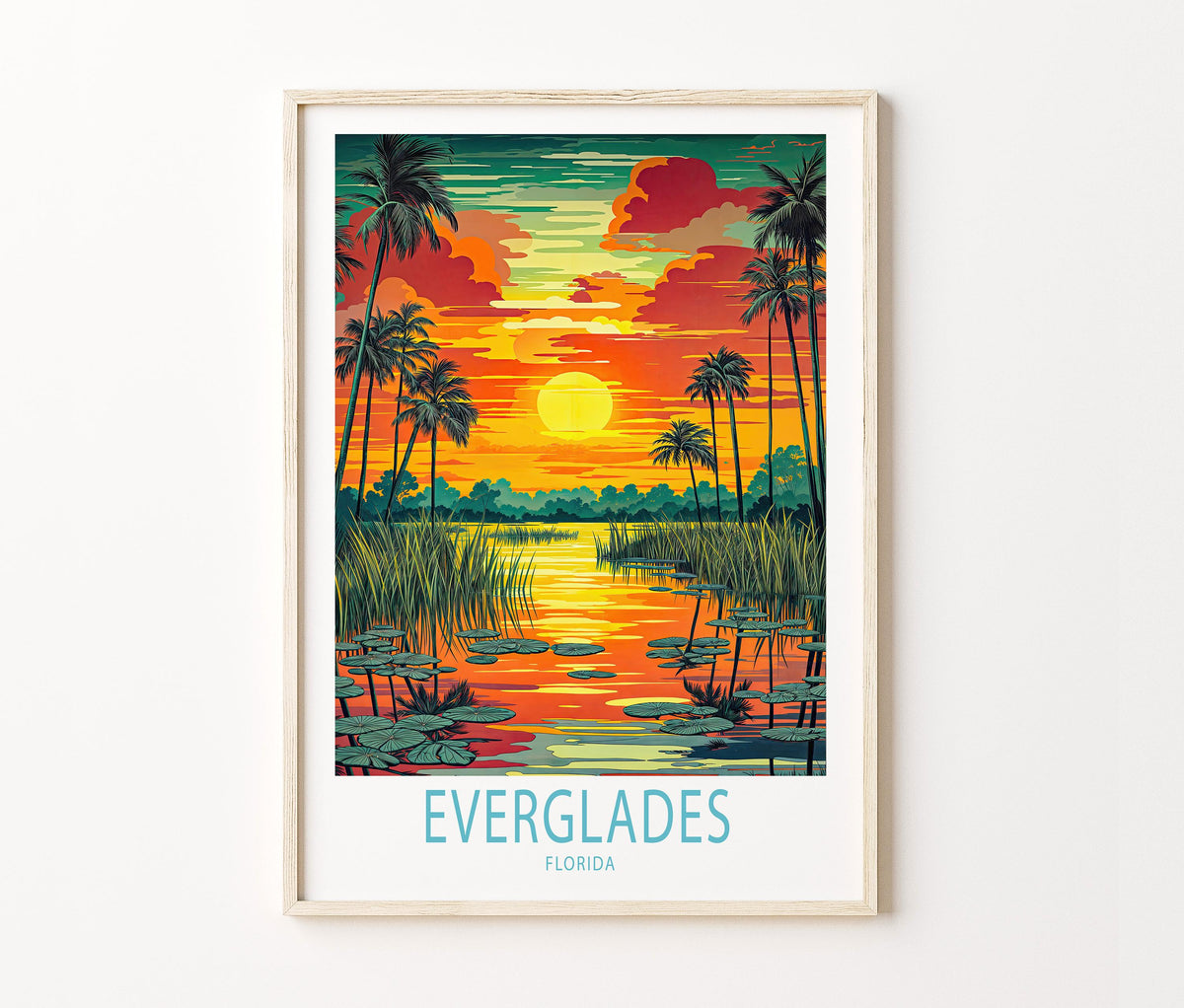 Everglades travel poster – view 2