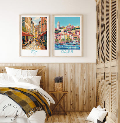 Lyon travel poster – view 6