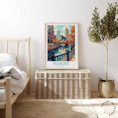 Milwaukee travel poster – view 3