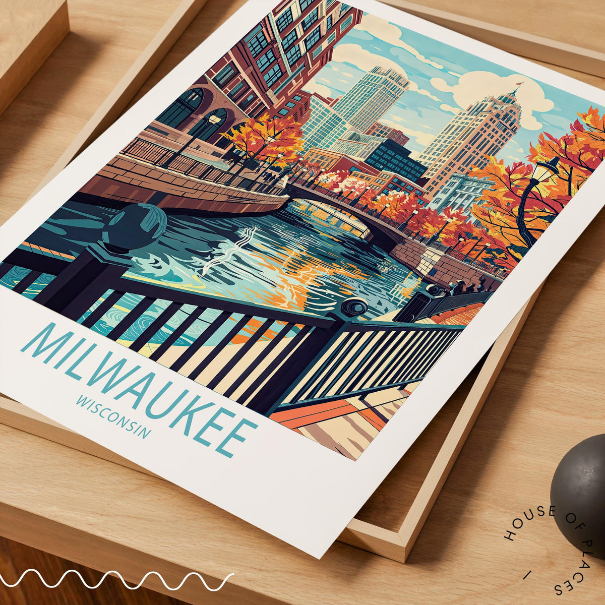 Milwaukee travel poster – view 4