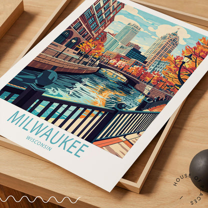Milwaukee travel poster – view 4