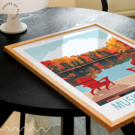 Muskoka Lakes travel poster – view 2