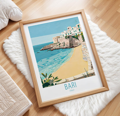 Bari travel poster – view 2