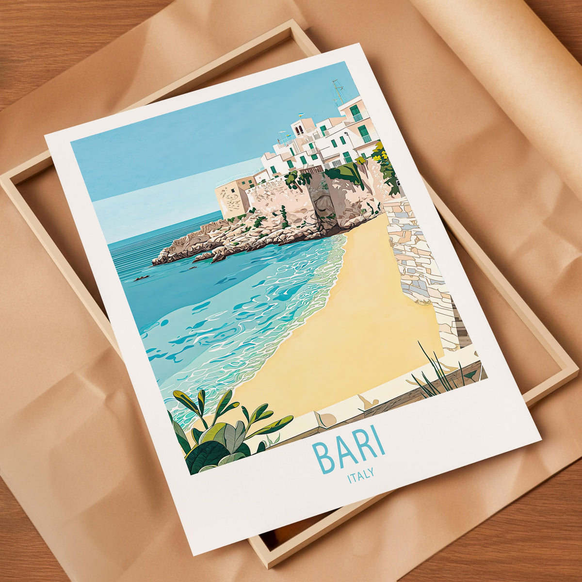 Bari travel poster – view 4