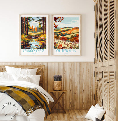 Cannock Chase travel poster – view 6