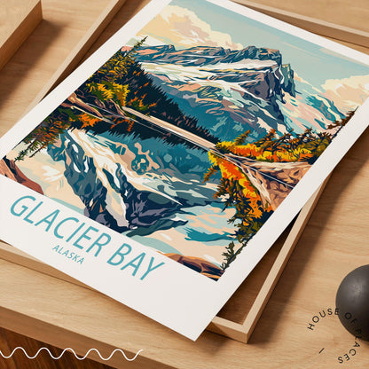 Glacier Bay National Park travel poster – view 10