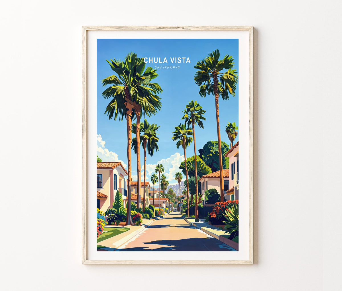 Chula Vista travel poster – view 2