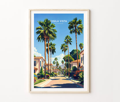 Chula Vista travel poster – view 2