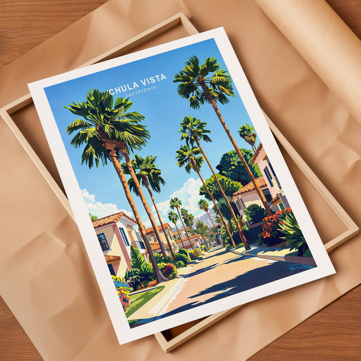 Chula Vista travel poster – view 7