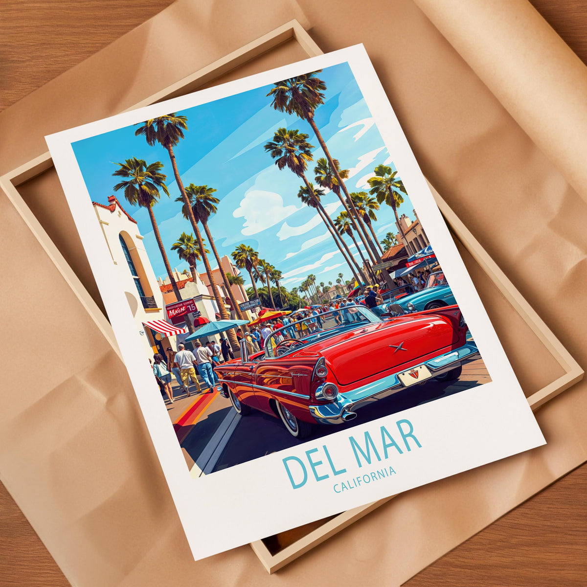Del Mar travel poster – view 10