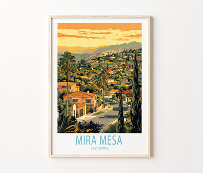 Mira Mesa travel poster – view 2
