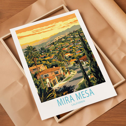 Mira Mesa travel poster – view 10