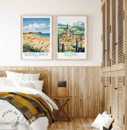 Beadnell Beach travel poster – view 6