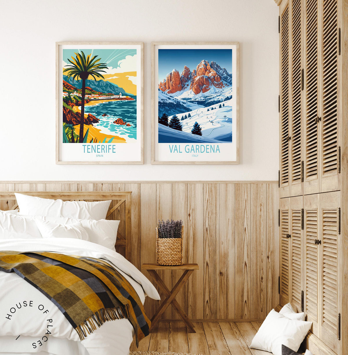 Val Gardena Winter travel poster – view 6