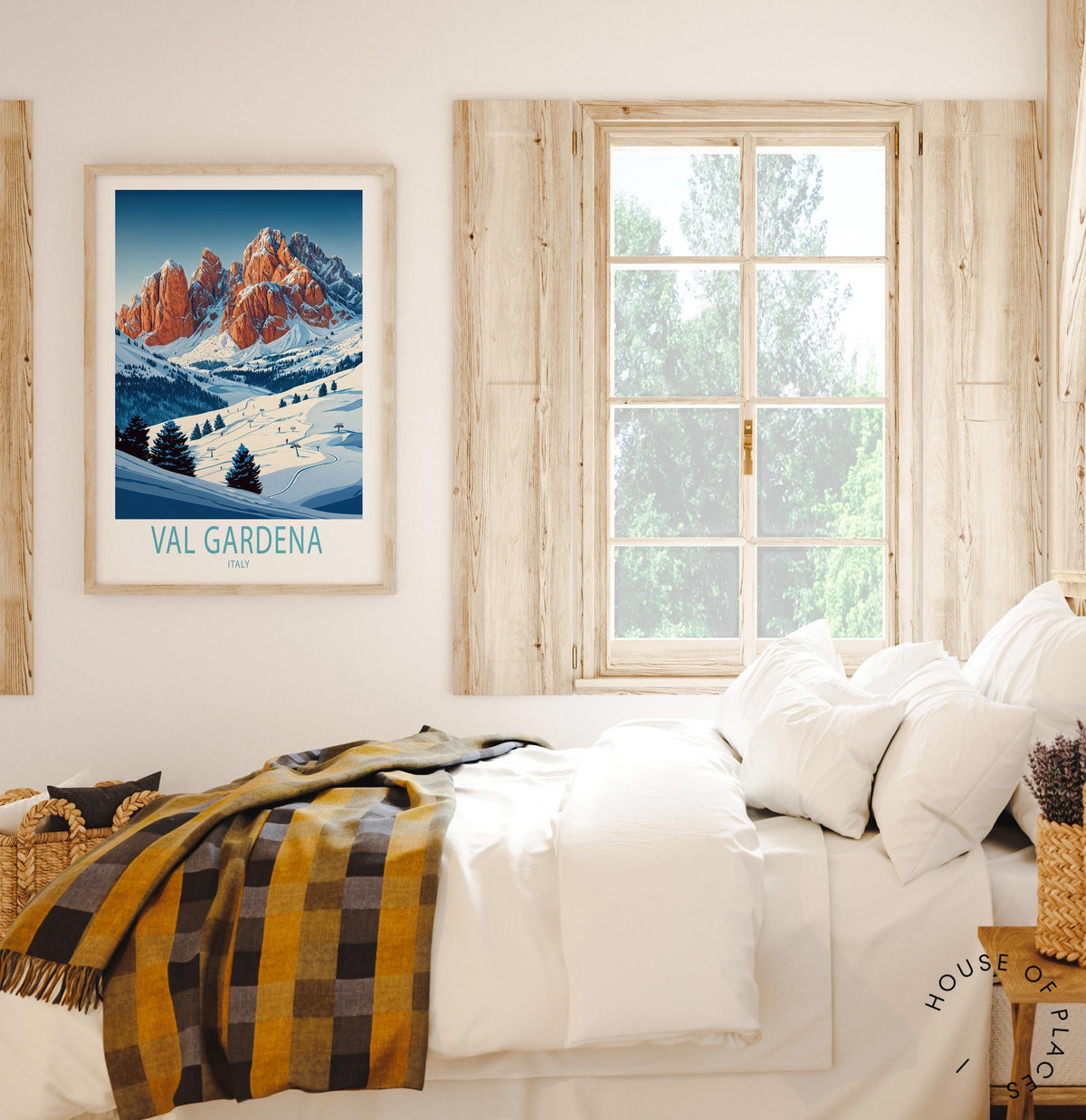 Val Gardena Winter travel poster – view 7