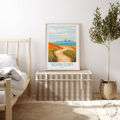 Indiana Dunes travel poster – view 3
