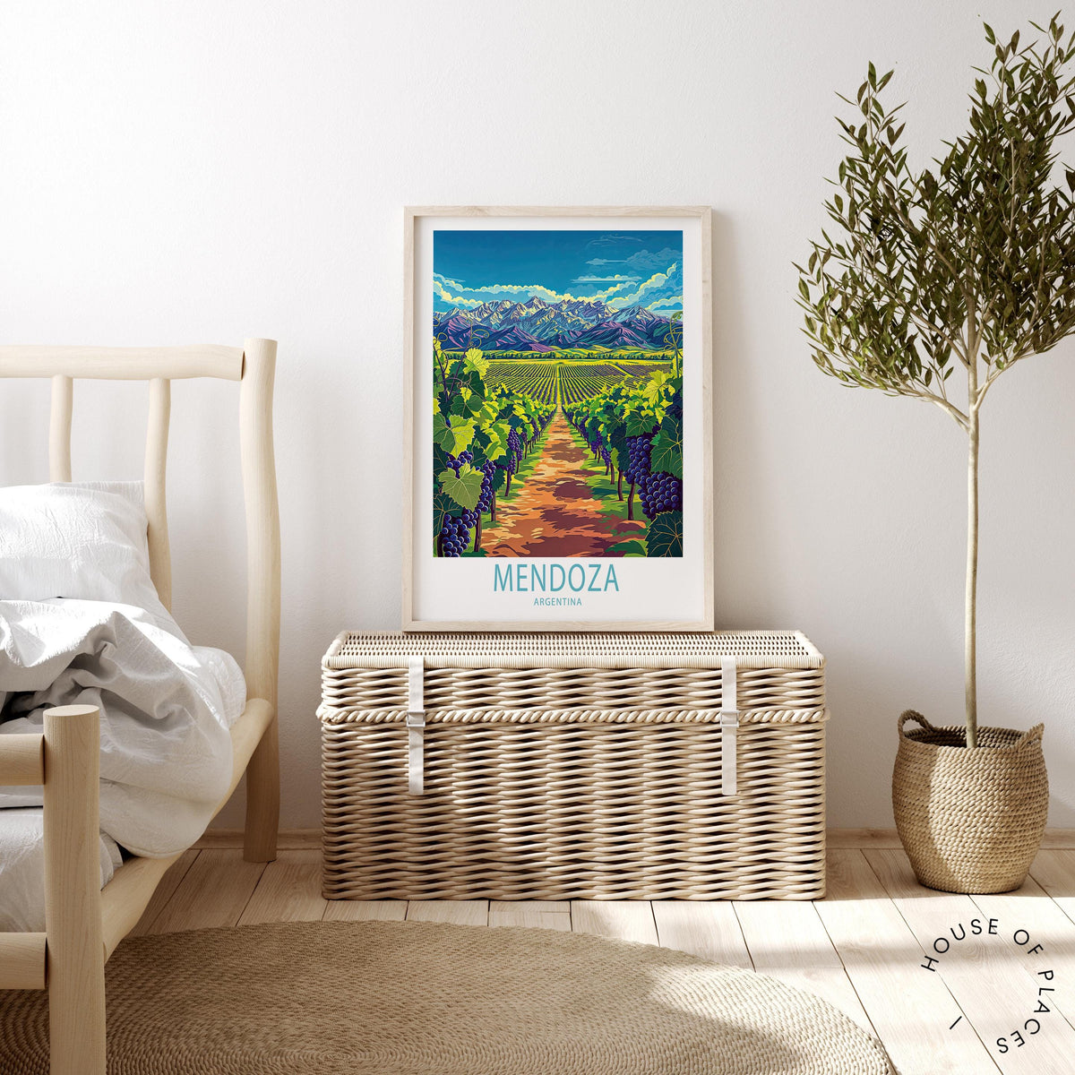 Mendoza travel poster – view 3