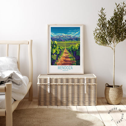 Mendoza travel poster – view 3