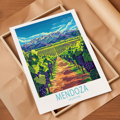 Mendoza travel poster – view 4