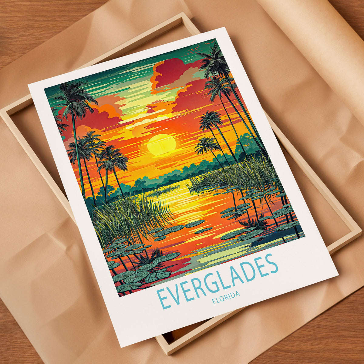 Everglades travel poster – view 10