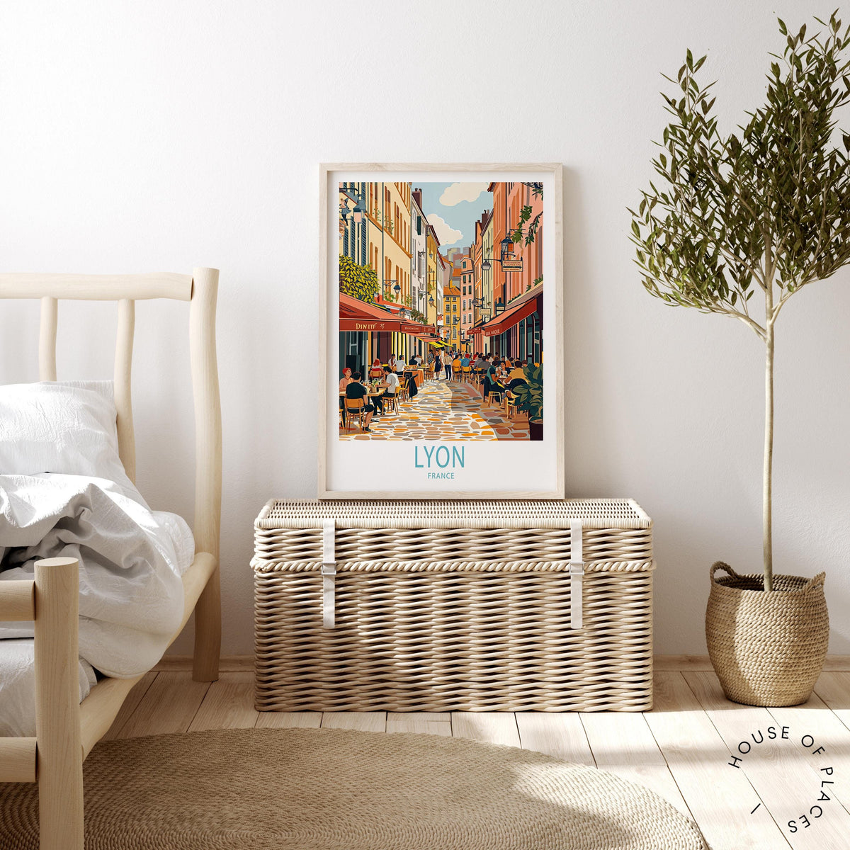 Lyon travel poster – view 3