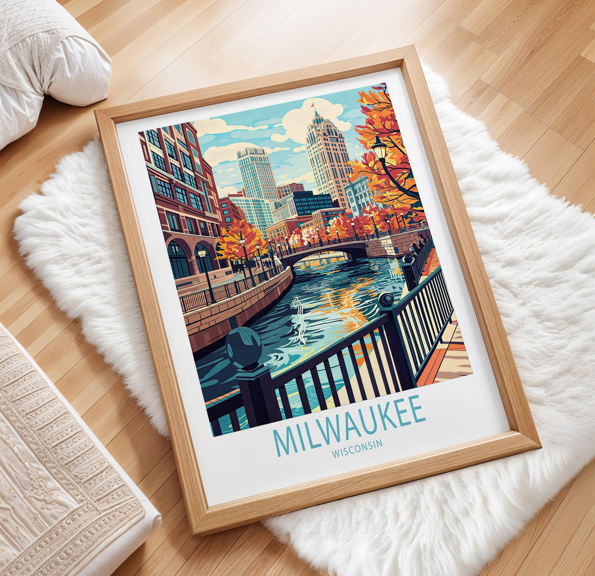 Milwaukee travel poster – view 2