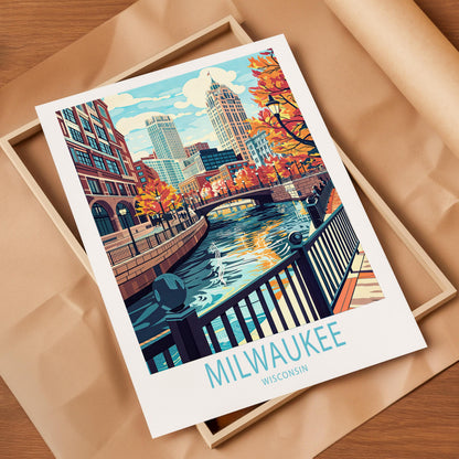 Milwaukee travel poster – view 10