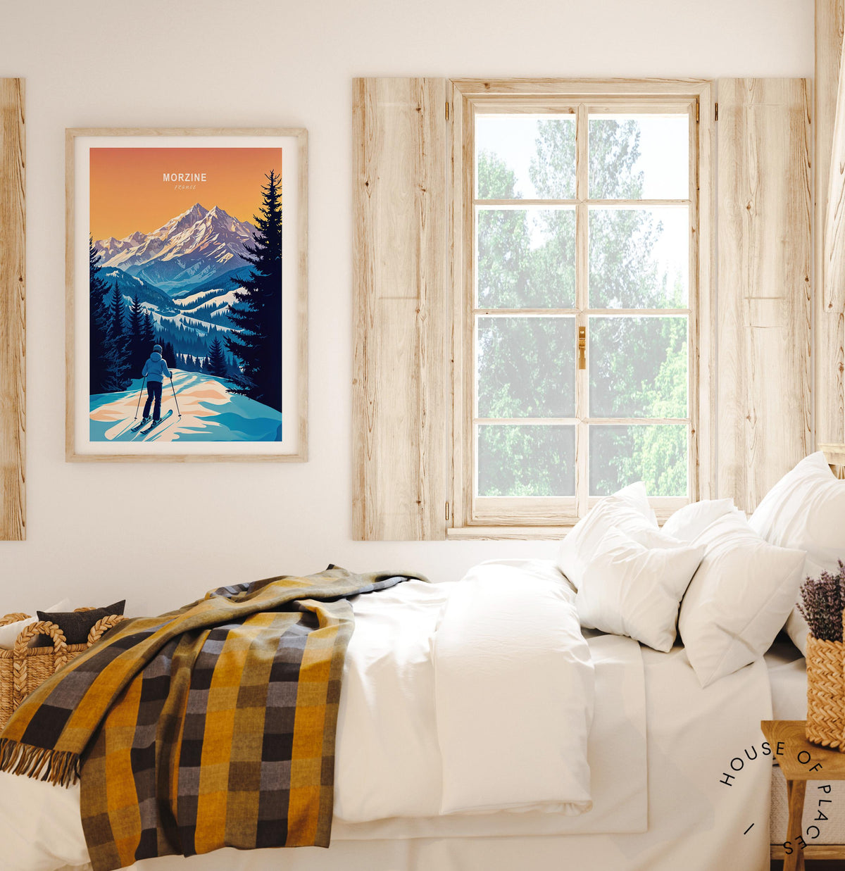 Morzine travel poster – view 7