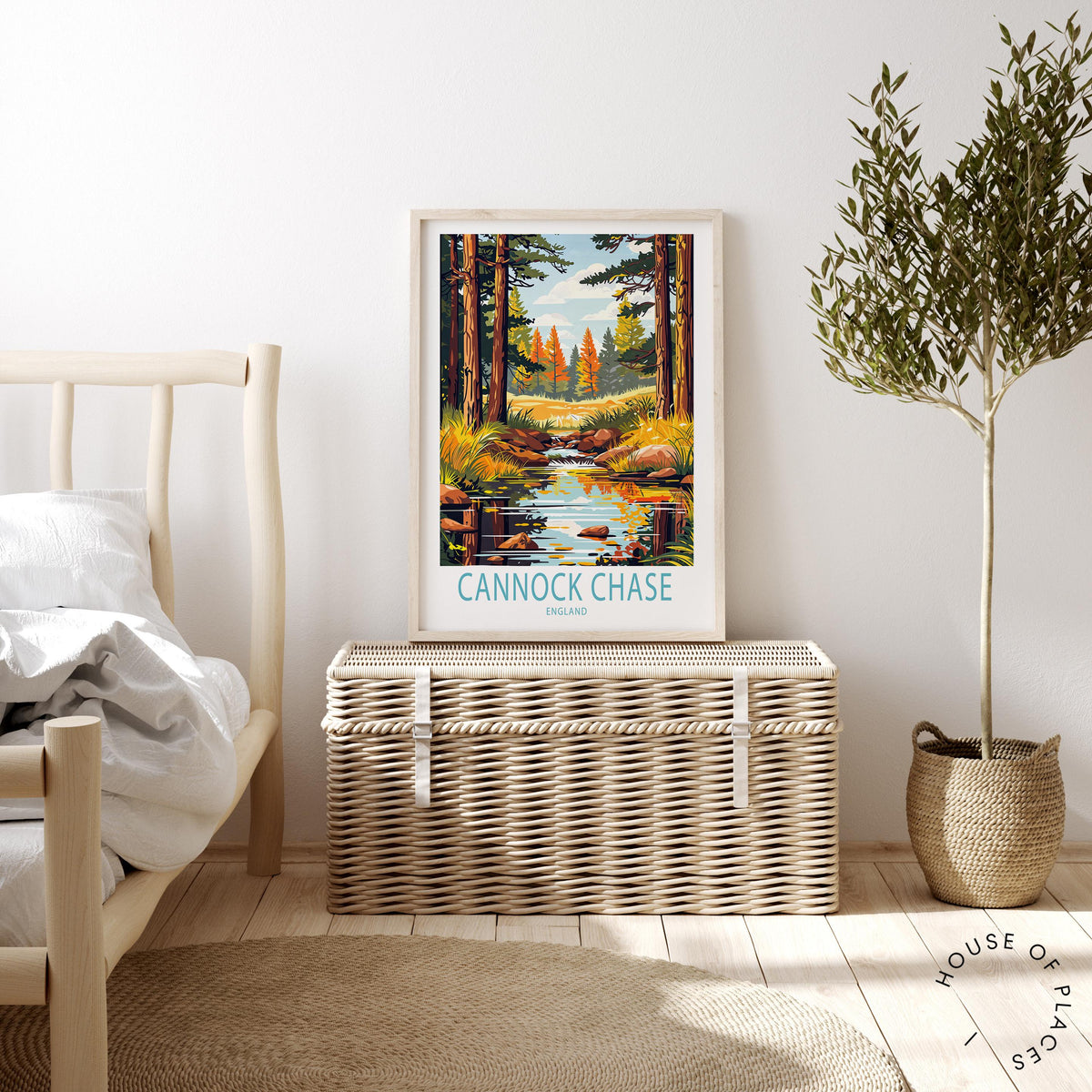 Cannock Chase travel poster – view 3