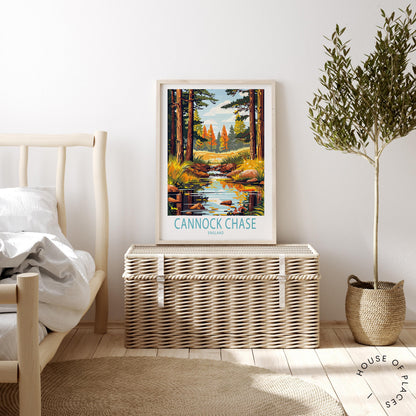 Cannock Chase travel poster – view 3