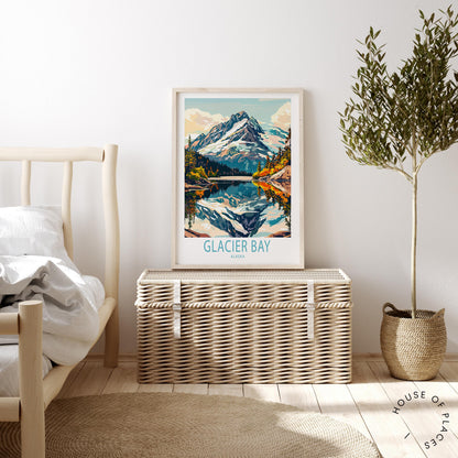 Glacier Bay National Park travel poster – view 3