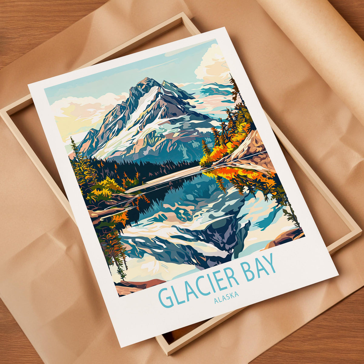 Glacier Bay National Park travel poster – view 4