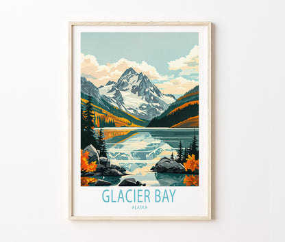 Glacier Bay travel poster – view 2