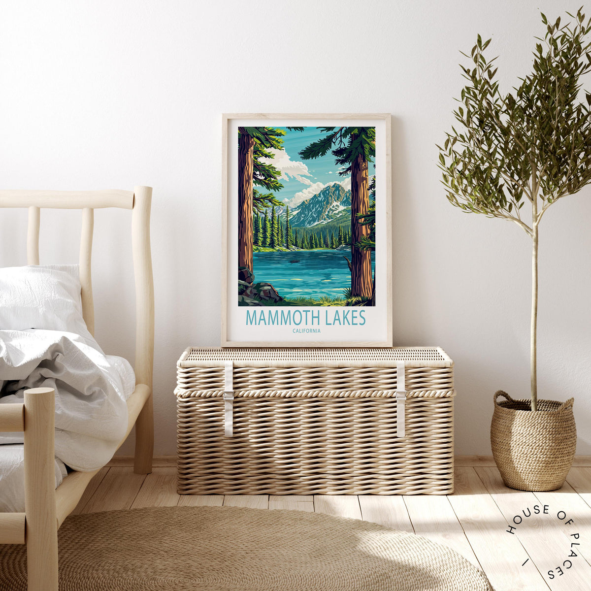 Mammoth Lakes travel poster – view 3
