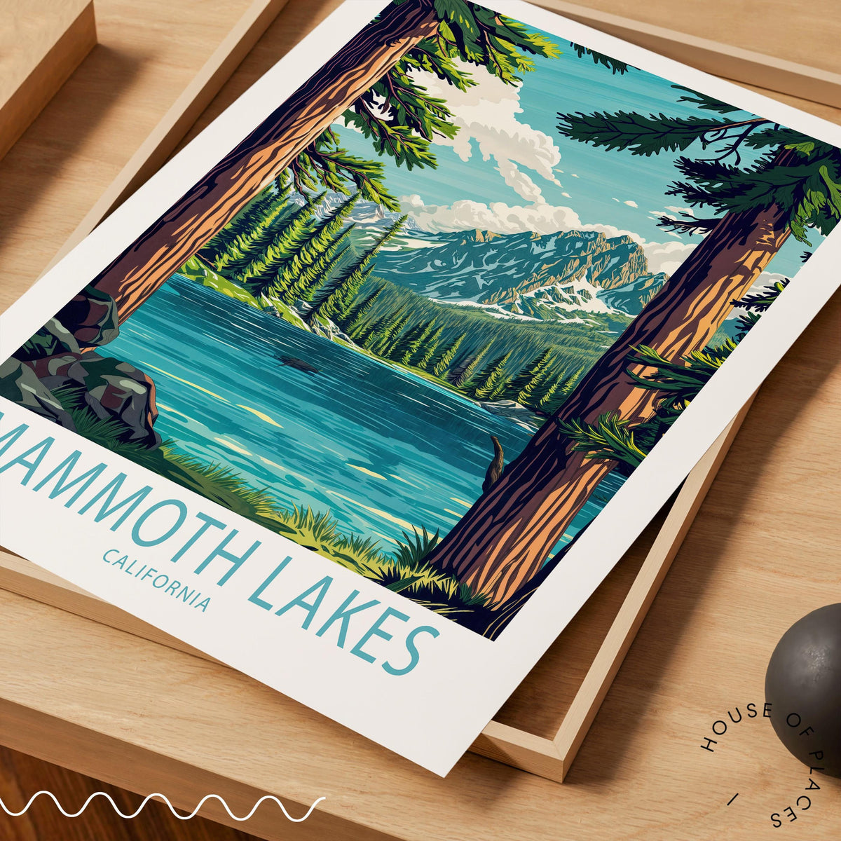 Mammoth Lakes travel poster – view 10