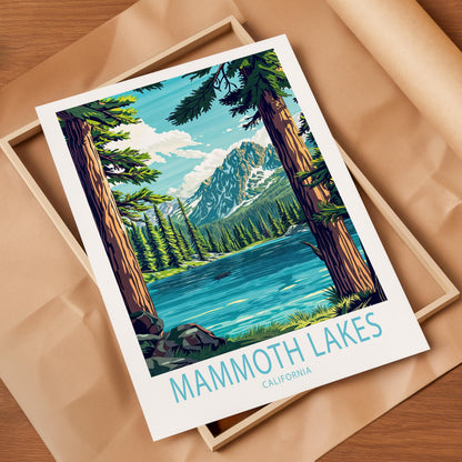 Mammoth Lakes travel poster – view 4