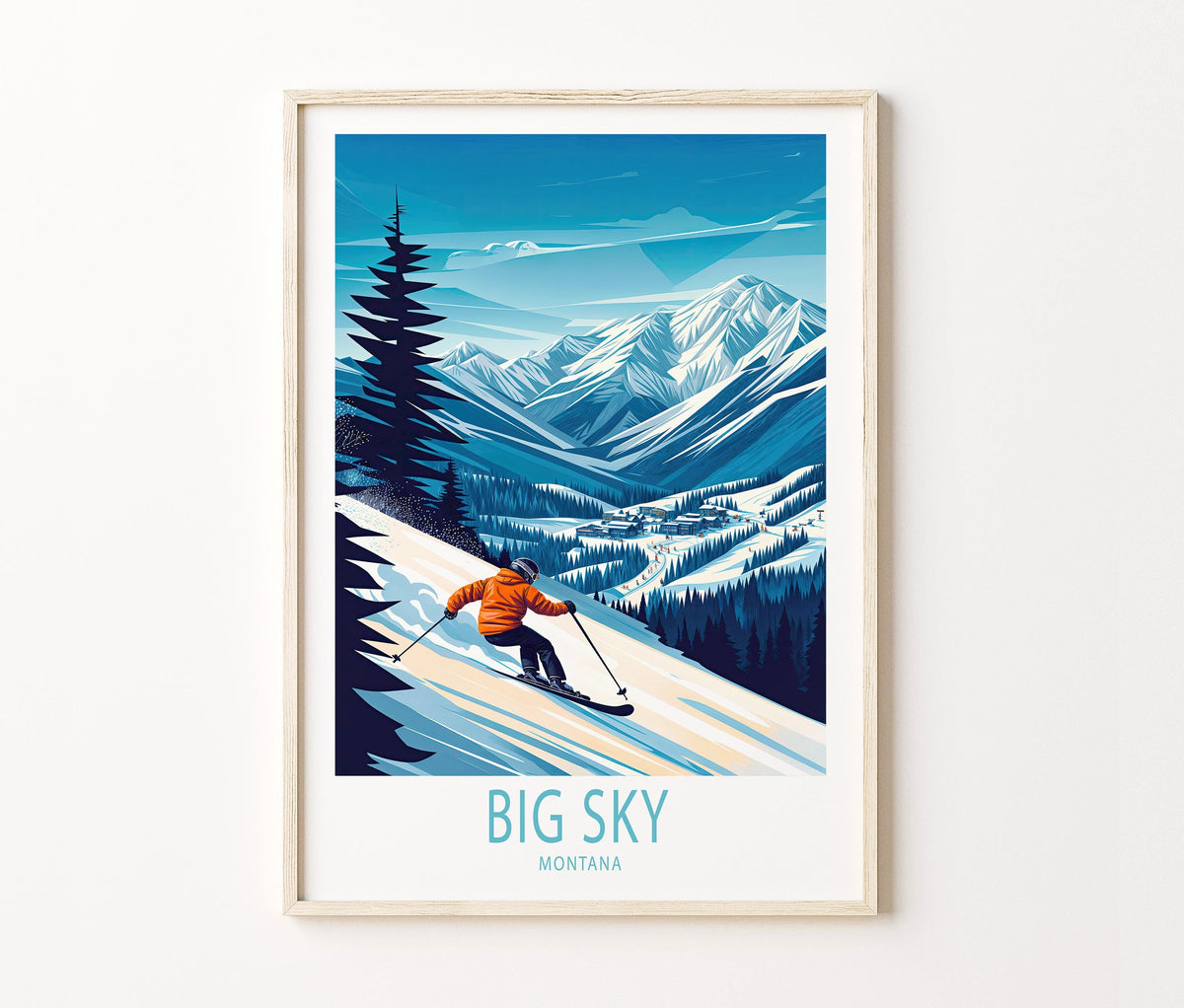 Big Sky travel poster – view 2