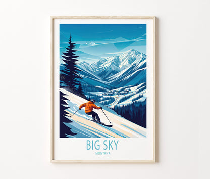 Big Sky travel poster – view 2